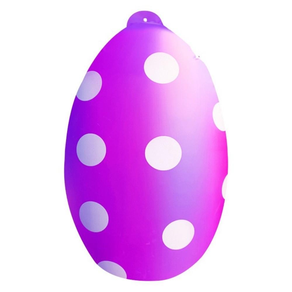 PVC Material Easter Party Decoration Heavy-Duty Plastic Inflatable Easter Egg  Children Favor