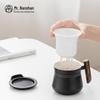 Zen Black Ceramic Personal Tea Cup