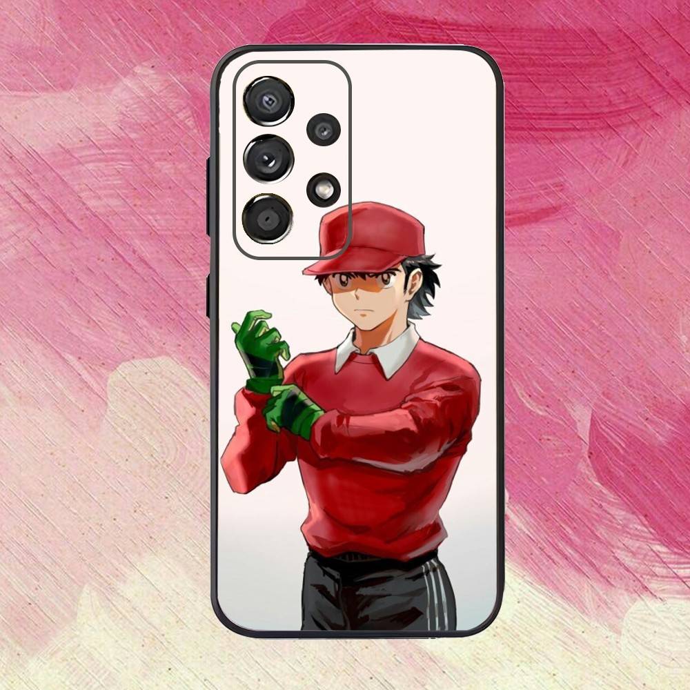 Comic C-Captain Tsubasas Phone Case For Samsung S25,S24,S21,S22,S23,S30,Ultra,S20,Plus,Fe,Lite,Note,10,9,5G Black Cover