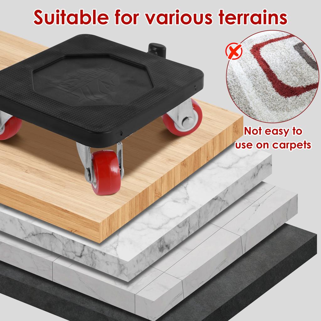 Household Heavy Duty Furniture Lifter Mover Roller with Wheel Bar Moving Device Furniture Moving Transport Tool