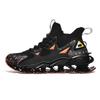 Fashion Blade Men's Shoes Mesh Breathable Sports Casual Running Shoes Men's Shock Absorption Non-slip Inner Heightening Daddy Trend Shoes