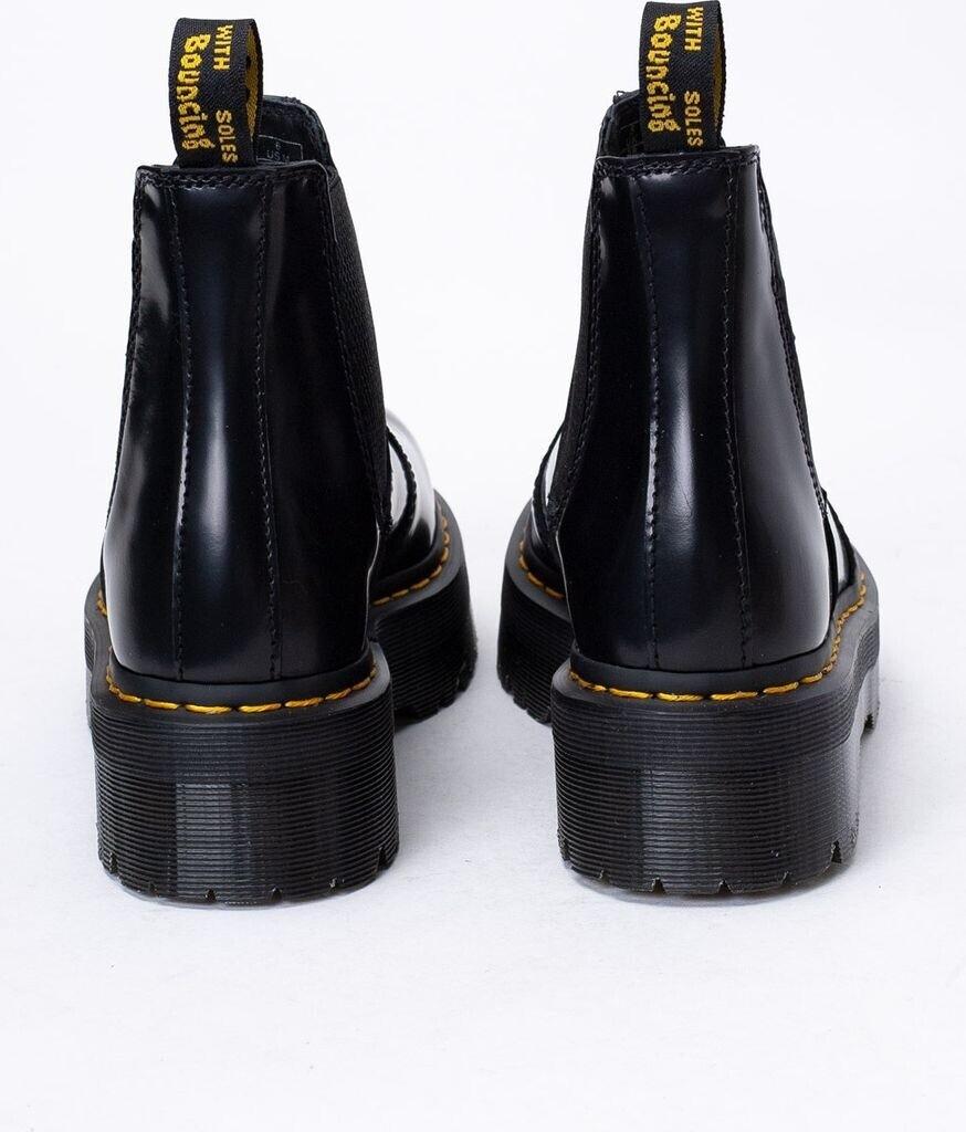 Ботинки Dr. Martens 2976 Plateau черные полированные гладкие