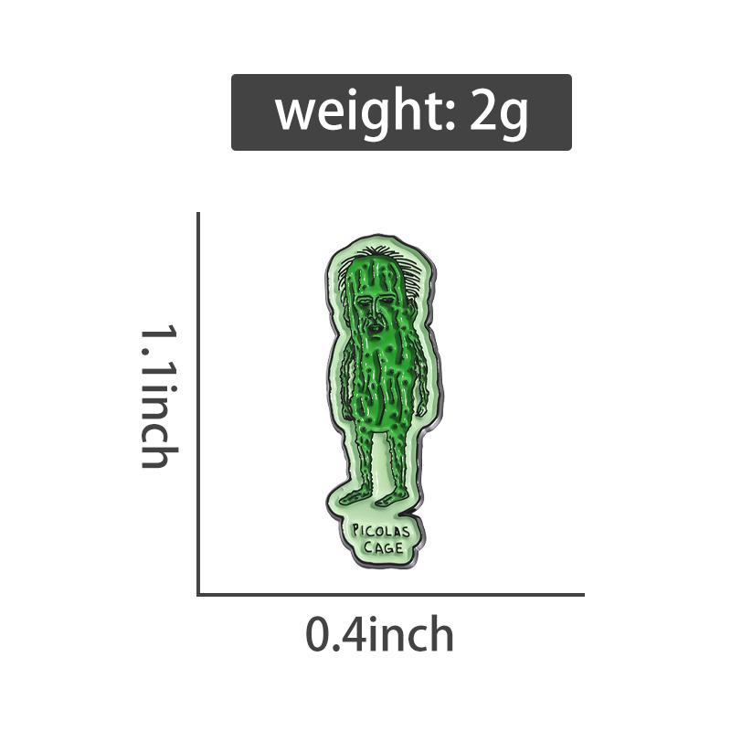 Berühmter Komödienschauspieler Emaille-Anstecknadeln Custom Cartoon Lustige Broschen Reversabzeichen Schmuck Geschenk für Fans Freunde