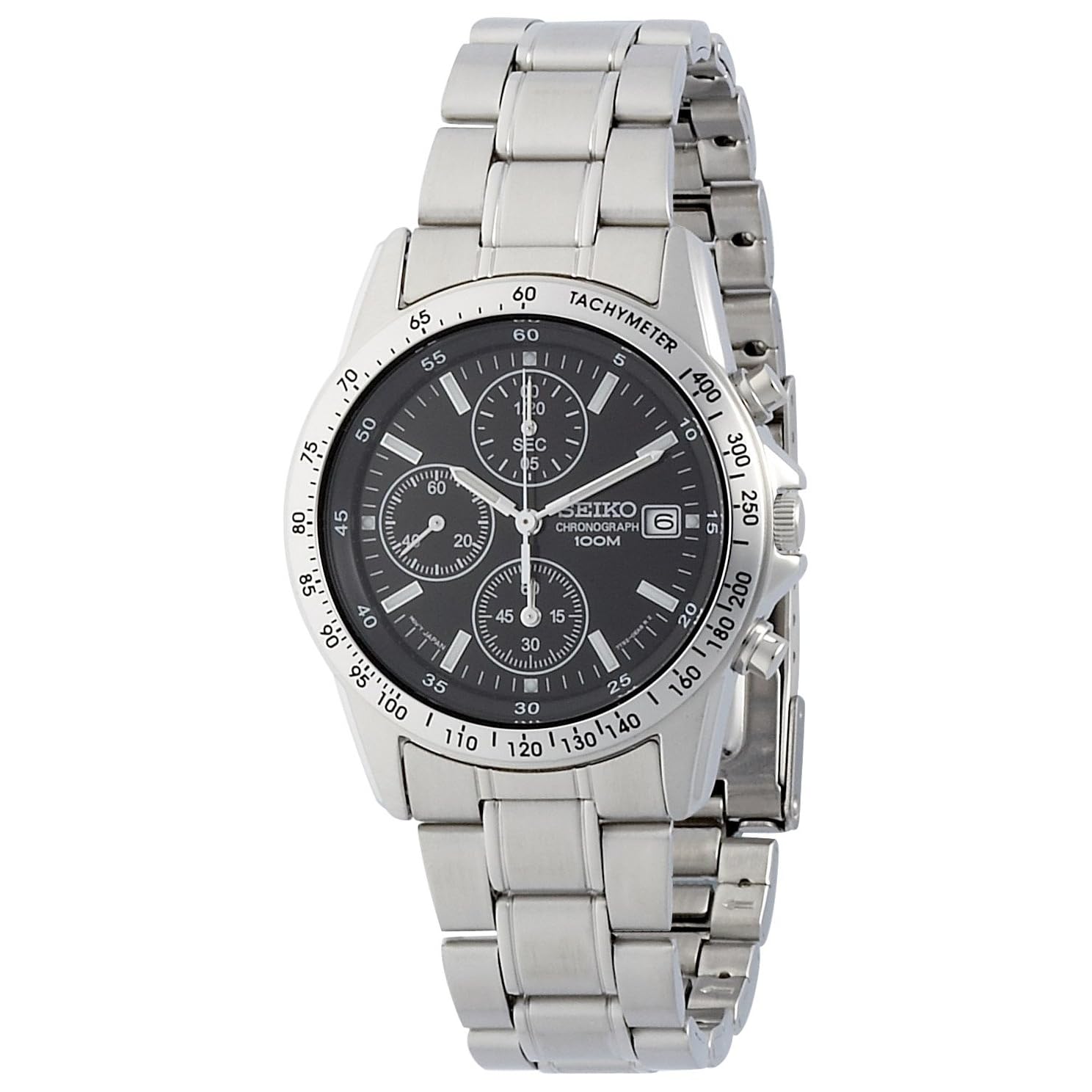 [SEIKO] SND367PC Men`s Quartz Chronograph Watch