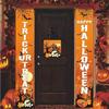 Paready Halloween Tapestry Decoration Happy Banner Party 18030cm Orange