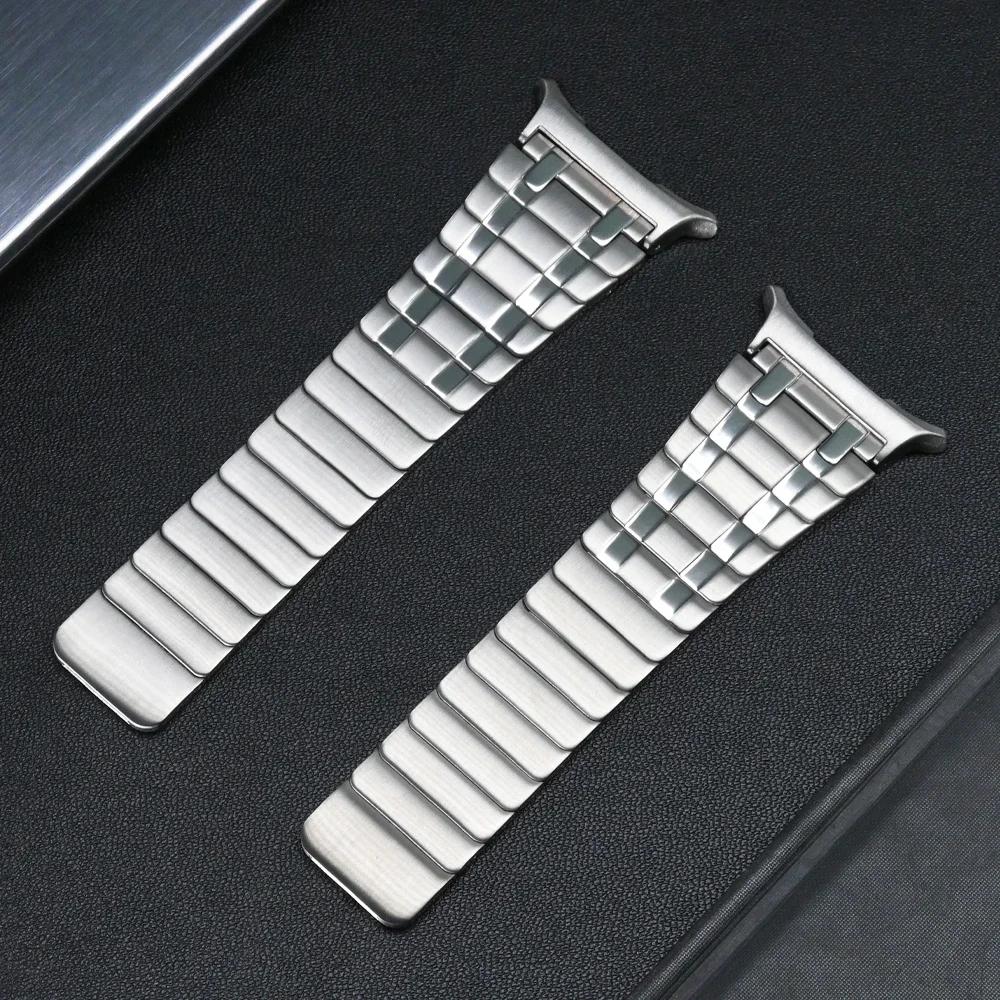 Stainless Steel Magnetic Band for Samsung Galaxy Watch Ultra 2025 Loop Bracelet No Gaps Strap ULTRA 7 47MM Curved End Watchband