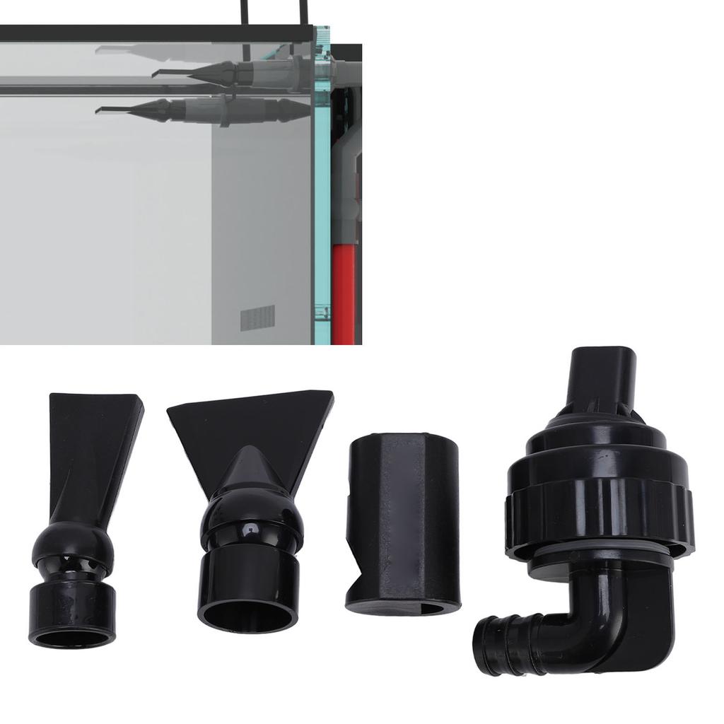 Fish Tank Water Outlet Nozzle Multipurpose Aquarium Duckbill Nozzle Professional Flexible Water Outl