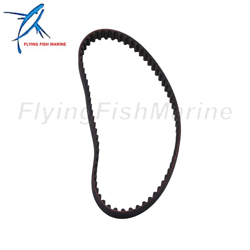 Outboard Engine 3AC-10045-0 3AC100450 3AC100450M Timing Belt for Tohatsu for Nissan 25HP 30HP, 57-8M0072670 for Mercury Marine
