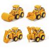 Children's Inertia-Powered Excavator Toy - Educational Pull-Back Car Gift
