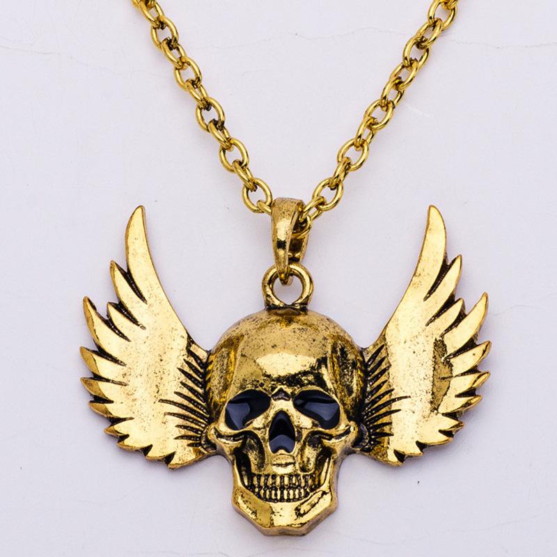 

Alloy jewelry european and american popular punk style jewelry suit skull jewelry