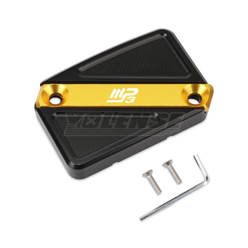 Motorcycles Accessories Front Brake Reservoir Fluid Tank Cover Oil Cup Cap Fit For PIAGGIO MP3 300 400 500 2015-2021