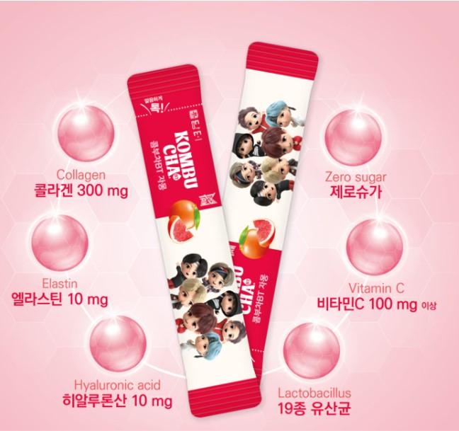 [Damtuh] Kombucha BTS Tinytan Collaboration, 10sticks