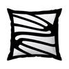 Black Geometric Line Pillowcase Printed Polyester 40/45/50cm Throw Pillowcover Decorative Sofa Cushion Pillowslip Home Decor