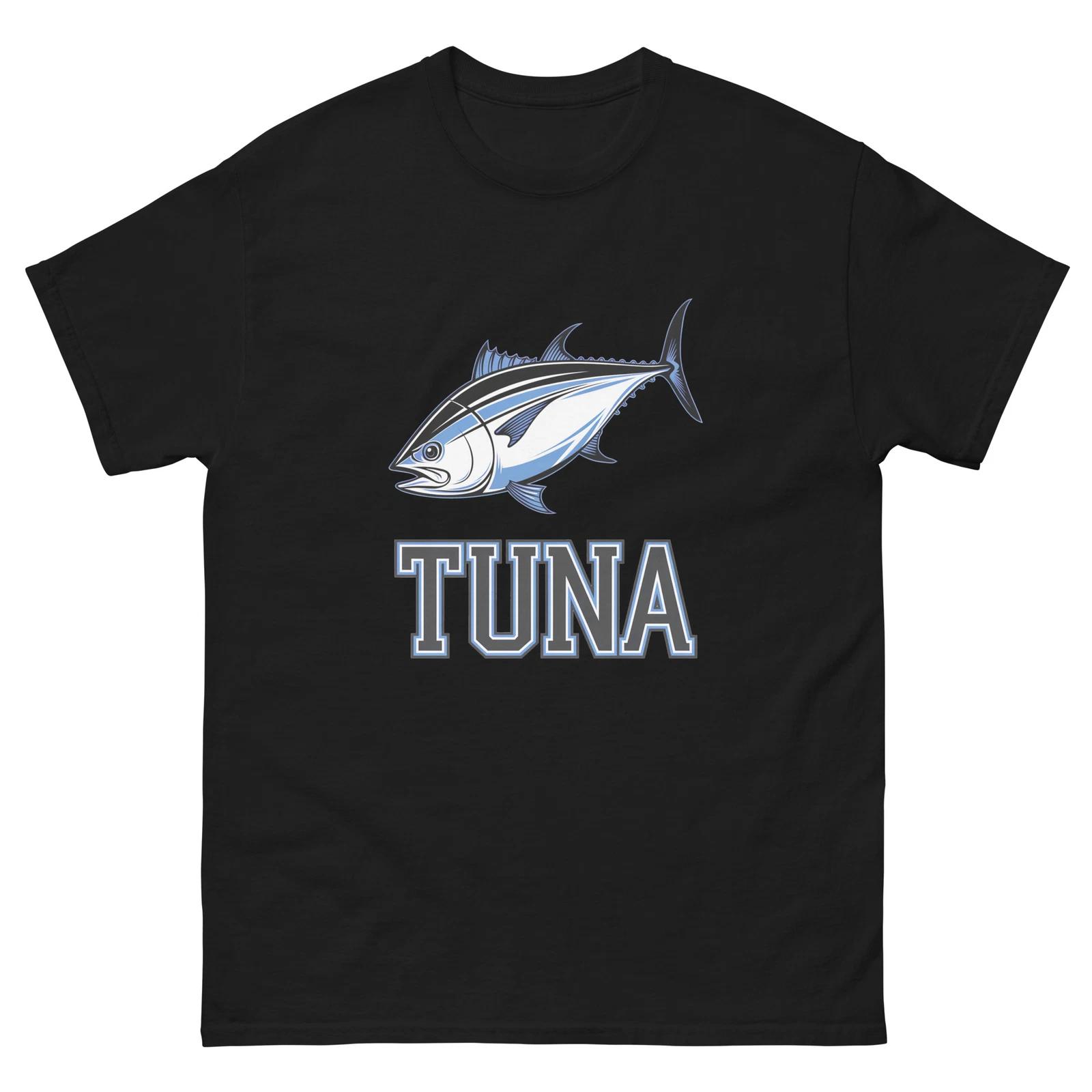 Tuna Lover Food Image Cartoon Funny T-Shirt Shirt XL