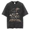 System of A Down Toxicity Album Graphic Washed Tshirt Unisex Women Rock Oversized T Shirts Unisex Vintage Alternative Metal Tshirts