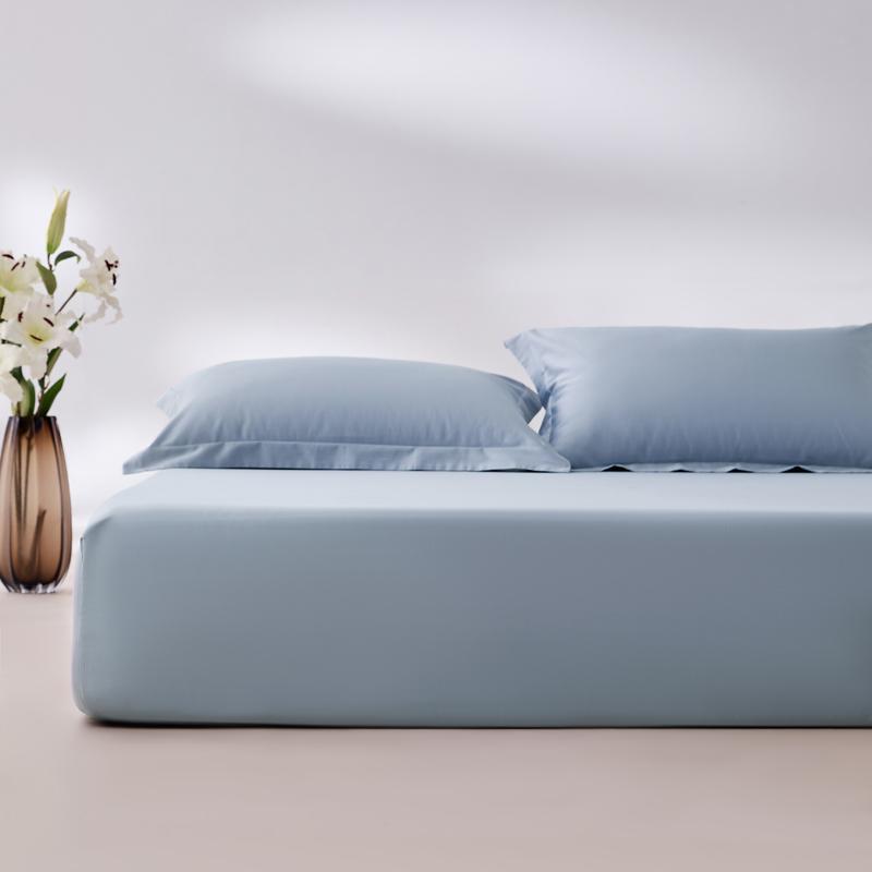 Luxuriöses Bettwäsche-Set aus ägyptischer Baumwolle 800 Fadenzahl Bettwäsche-Sets 1 Spannbettlaken 2 Kissenbezüge Weicher Matratzenschoner