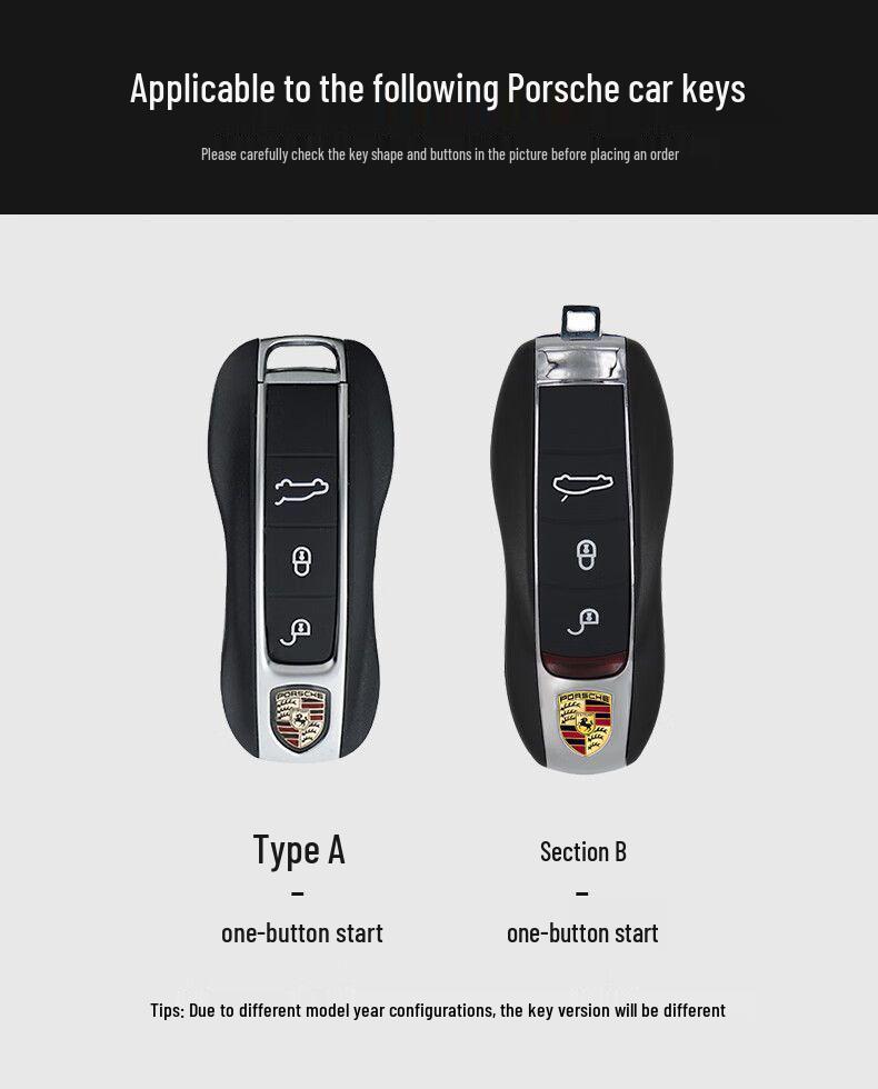 Porsche Macan Premium Autoschlüsselhülle & Halter