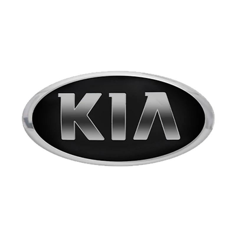 AHO1 1pcs 3D ABS Car Front Hood Logo Emblem Badge Sticker For KIA K2 K3 K5 K7 EV6 KX3 Soul Seltos Sportage Cerato Optima Sorento