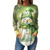 Tee Shirts For Women Fall Casual Long Sleeve Shirts Sweatshirt Vintage Graphic Printing Top Pullover Valentine's Day