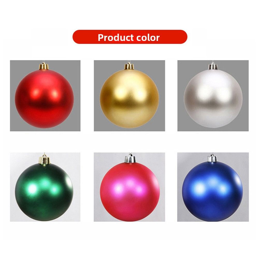15CM Christmas Ball Ball Shape Matte Ball Festive Ornament Christmas Decoration  Bar Ceiling