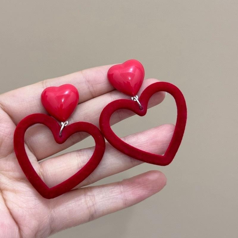 Adorables Boucles d'Oreilles Clips en Acrylique Fleur Pour Femmes Bohème Coréen Grand Géométrique Rond Carré Long Pendant Boucle d'Oreille Clip Bijoux