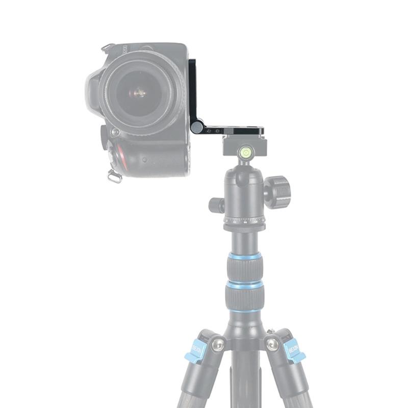 Universal Folding L Brackets for DSLR Cameras Vertical Horizontal Mount Quick Release Plate for Tripods Stabilizers