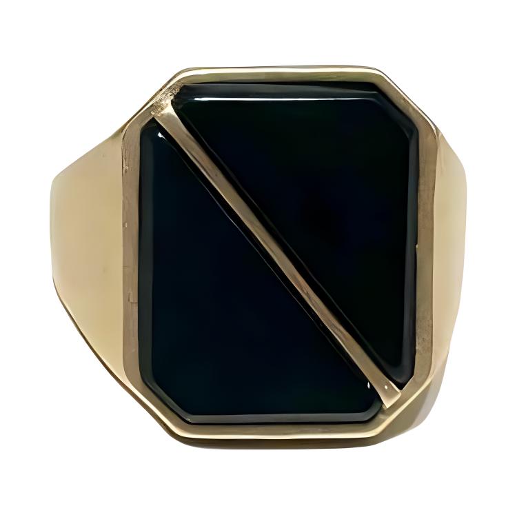 

Maison Margiela Embedded Design Ring Women Rings Gold SM3UQ0041-SV0002-967 M,Gold