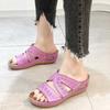 Women's Wedge Heel Fish Mouth Platform Large Size Shoes Multi-color Optional Embroidered Sandals Women