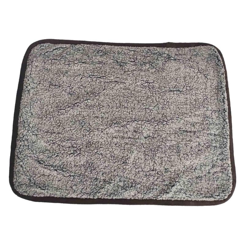 Haustier Hundebett Matte Katzen Winter Warme Decke Kissen Welpen Schlafmatten Weiche Zwingerunterlage Sofakissen Hundebett Bettzeug Boden Teppich