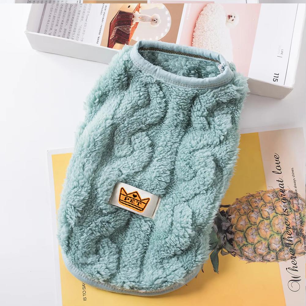 Soft Cozy Cat Clothes Autumn Winter Warm Fleece Sweatshirt for Small Dogs Puppy Kitten Jacket Coat Pet Sphynx Costume Sweater
