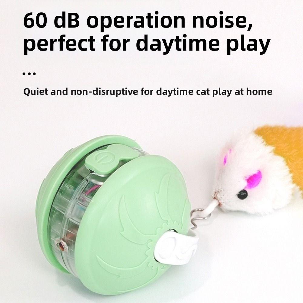 Voice Alert Cat Infrared Interactive Ball Bite-resistant Intelligent Laser Toy  For Cat Training