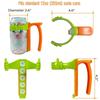Spill-Proof Soda Can Holder with Lid Portable Straw Lid Cover and Handle for Canned Beverage & Beer Fits Standard 12oz Soda Cans