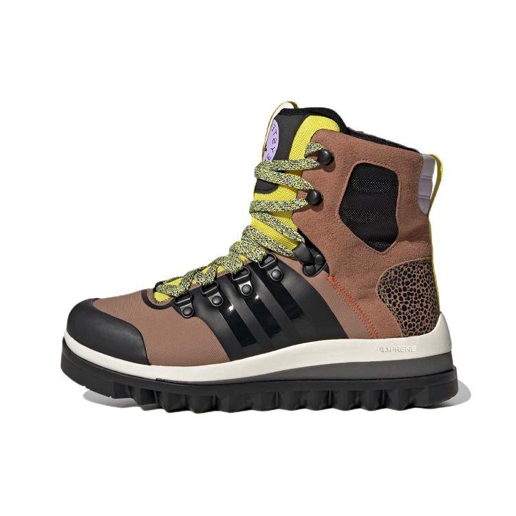 

Adidas Stella McCartney x Eulampis Boot Women Camel Core Black Shock Yellow GV9612 36 коричневый