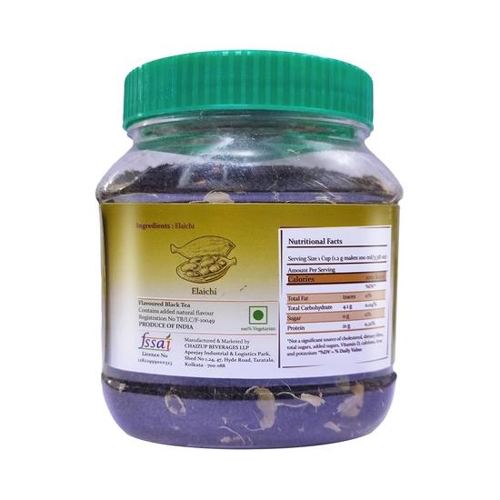 Chaizup Premium CTC Elaichi Tea – 250g | Loose Leaf Cardamom Chai | Boosts Immunity & Metabolism | Natural Stress Relief | 100% Pure & Aromatic Blend