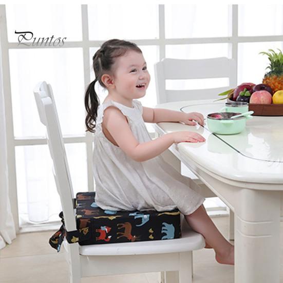 Erhöhtes Stuhlkissen, praktisch, bequem, leicht zu reinigen, abnehmbares, weiches Schwammmaterial, erhöhtes Kissen für Kinder