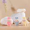 11pcs Mini Labubu Figure Cute Labubu Dolls Set Model Collection Decor Ornaments