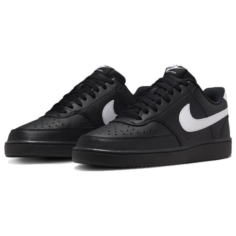 Nike Court Vision Low Shoes 'Black White' FZ0630-010