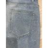 Shiny Rhinestone Jeans Pants Sexy Women High Waist Elegant Night Club Diamonds Denim Straight Trousers