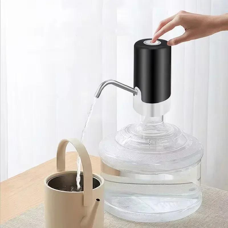 Electric Wireless Automatic Water Pump Dispenser for Bottled Water USB Rechargeable