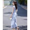 TERRE BLEUE Women's Loose Fit Shirt & Pants Set