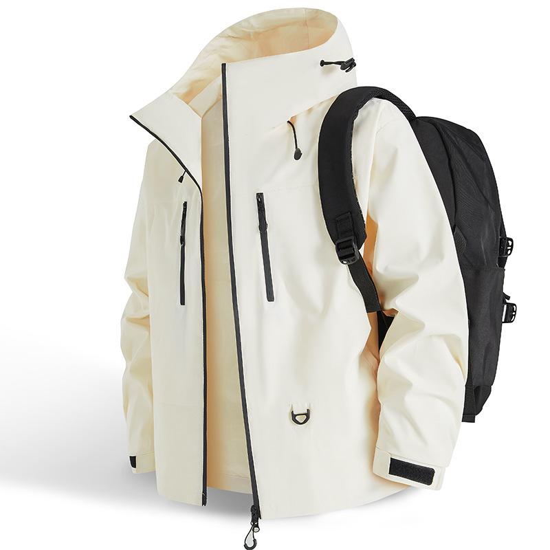 Shocksuit Couple Style Outdoor Couple Shoes Teenager Hooded Jacket Men Casual Jacket Men Single Windproof