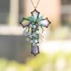 Hand-Painted Lily of The Valley Christian Ornament Acrylic Religious Floral Hanging Pendant for Living Room Easter Baptism Home Church Decor