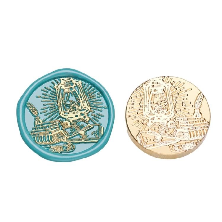 Metal Wax Stamp Head for Appreciation Card Graduation Ceremony Invitations
