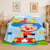 Coperta Morbida in Flanella Plim Plim Cartone Animato, Coperta Accogliente per Letto, Divano, Poltrona, Camera da Letto, Soggiorno, Viaggio, Picnic, Campeggio