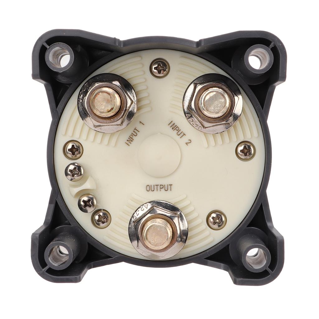500A Marine Battery Cut Off Switch Heavy Duty 4 Position Battery Disconnect Switch for RV Boat