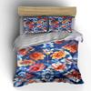 Colorful Floral Hibiscus Pattern. Bedding Sets Duvet Cover Sets Duvet Covers Pillowcases(1 * Duvet Cover 2 * Pillowcases Without Duvet Insert)