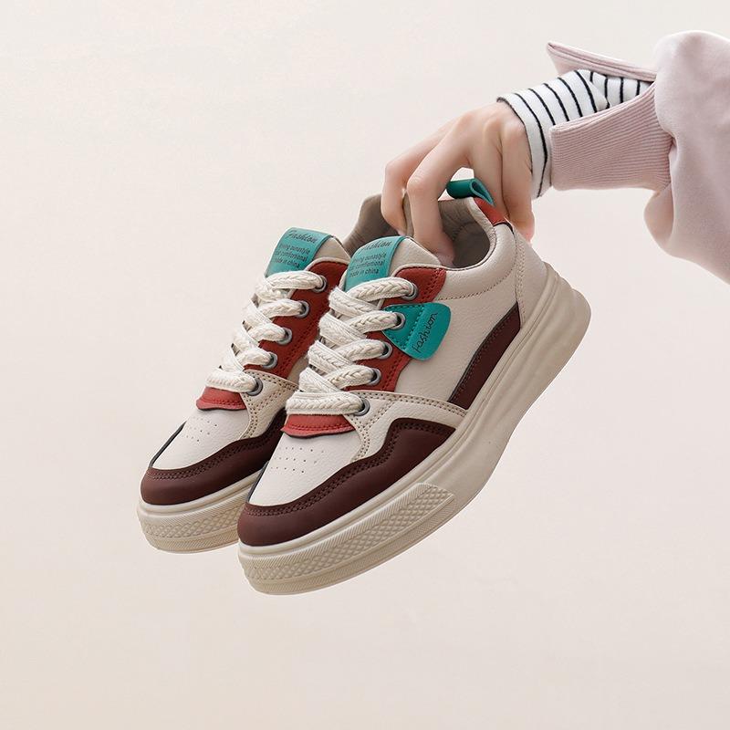 Small White Shoes Women Raise Thick Sole Sports Shoes Casual Shoes