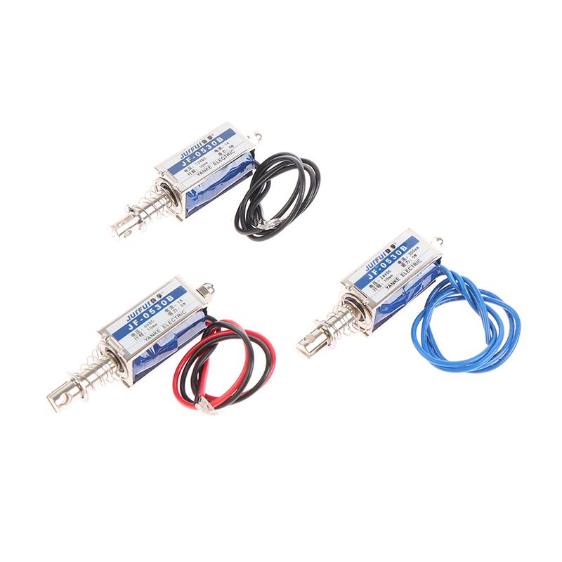 Electroimán de marco abierto con solenoide magnético de empuje y tracción de 6 V, 12 V y 24 V CC 0530B