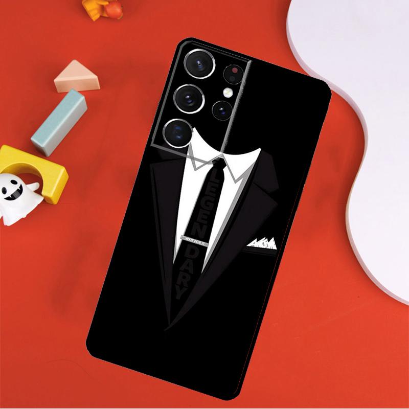 

Suit and Tie Phone Case For Samsung Galaxy S24 Ultra S25 Ultra S9 S10 S20 S21 S22 S23 Plus S24 FE Cover Galaxy S24 FE