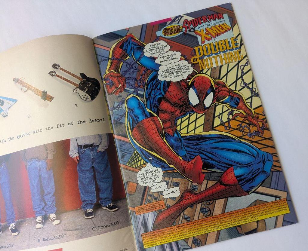 [USED] Spider-man Team-Up Featuring X-Men 1